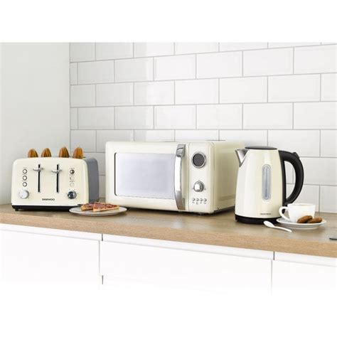 Toaster Kettle Microwave Set