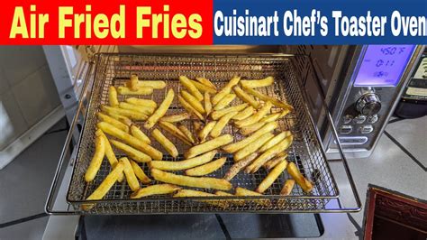 toaster oven french fries