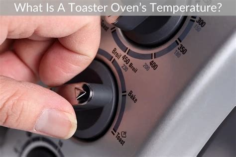 toaster oven temperature