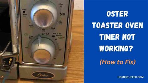Toaster Timer Not Working