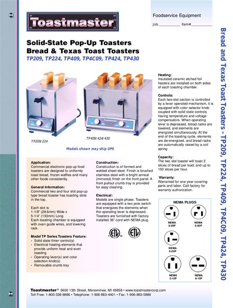 Toastmaster Manual Pdf