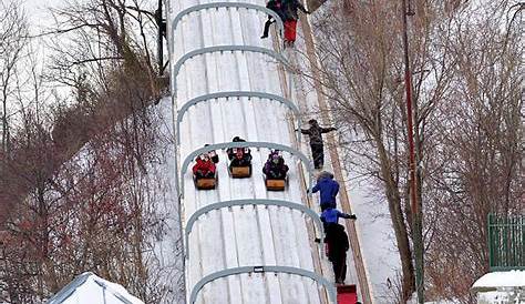 Experiencing the Quebec City Toboggan Run Fish Out of Malbec