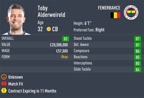 +25 Toby Alderweireld Fifa 22 2023
