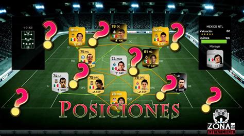 todas las posiciones de fifa