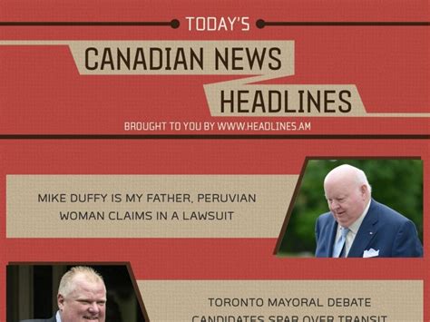 today's canadian news headlines