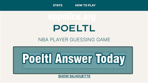 today's poeltl answer