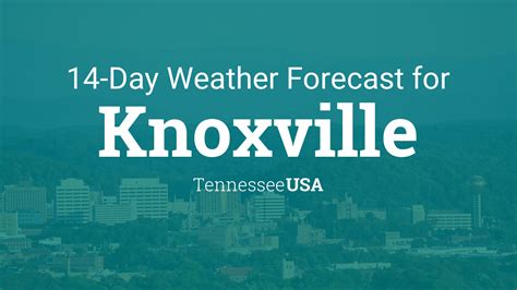 today's weather forecast in knoxville tennessee