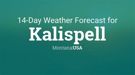 today's weather kalispell