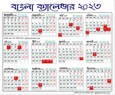 today date in bengali