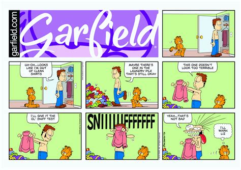 today on garfield daily strip