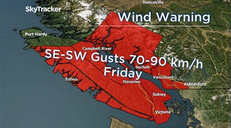 today west vancouver weather warnings