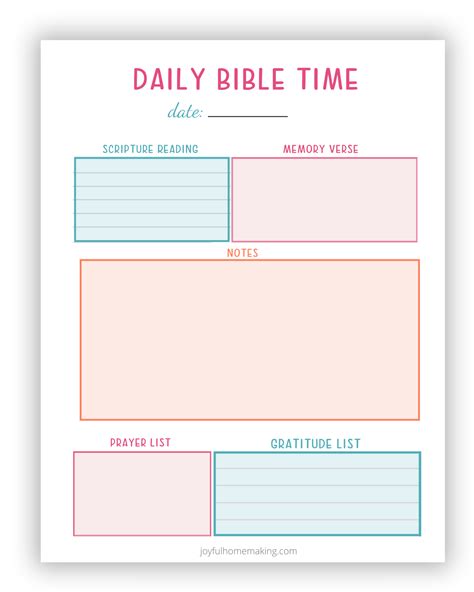Todays Bible Study Printable