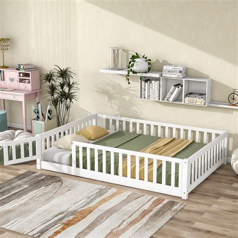 Toddler Bed With Four Rails