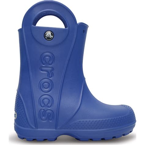 toddler crocs rain boots blue