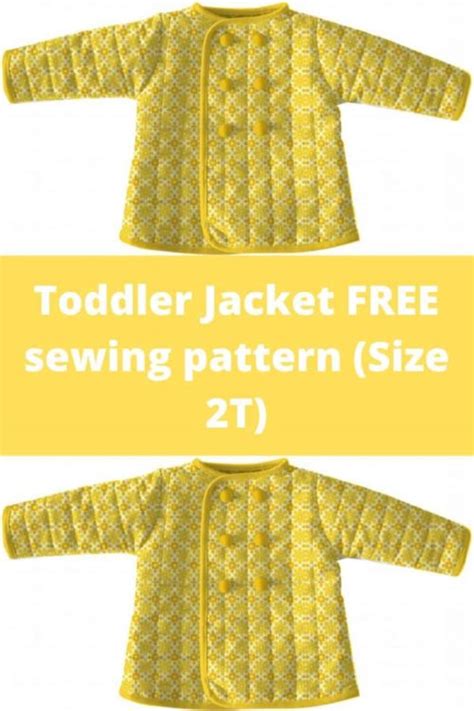 Toddler Jacket Sewing Pattern Free