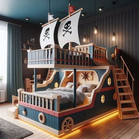 Toddler Pirate Bed