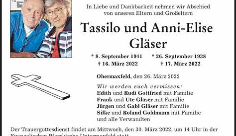 Traueranzeigen | Augsburger Allgemeine Zeitung