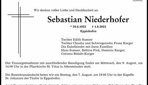 Traueranzeigen Vorlage Todesanzeige Zeitung : Die Mobelmacher Eisenach