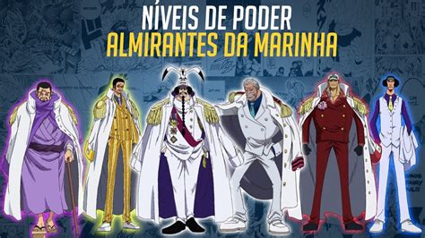 todos os almirantes one piece