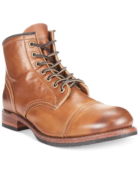 Toe Cap Boots Mens