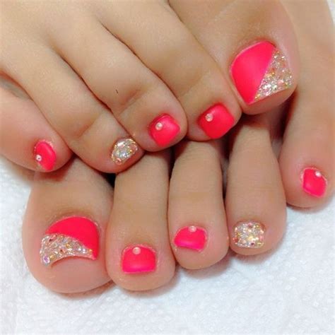 toe gel nail designs