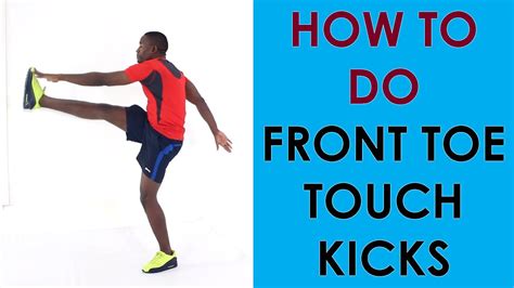 Toe Kicks Exercise