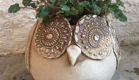 Originelle Keramik für Haus und Garten. Jede Teil ein Unikat. Besuchen