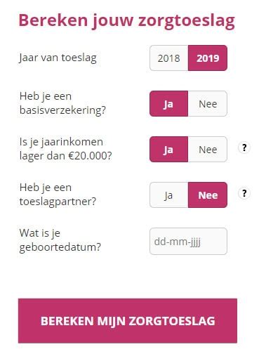 toeslagen 2023 aanvragen