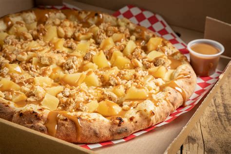 Toffee Apple Pizza