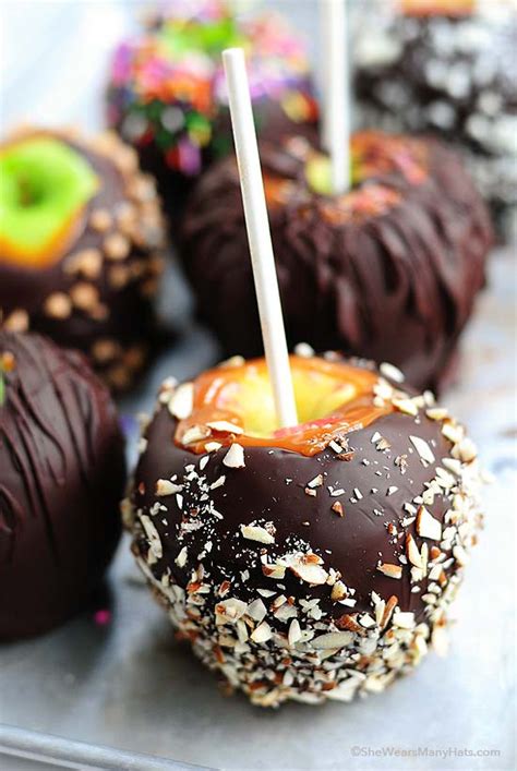 Toffee Chocolate Apples