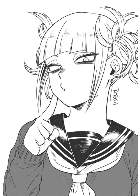 toga himiko easy drawing
