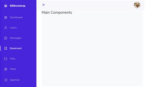 toggle bar in bootstrap