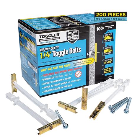 Toggle Bolt For Drywall