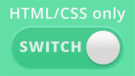 toggle button html and css code