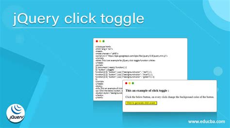 toggle class on click jquery