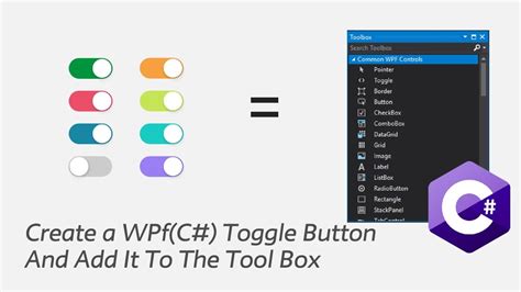 Toggle Switch Visual Studio