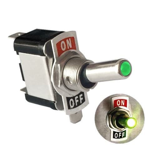 toggle switch with led