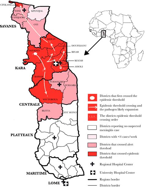 togo population by region
