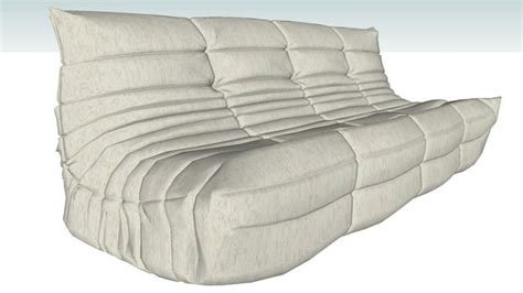 togo sofa sketchup model