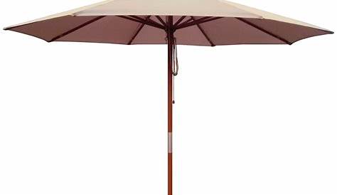 Toile Parasol 3m Rond Polyester (taupe Taupe)