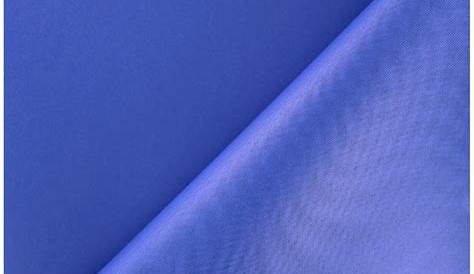 Tissu toile polyester souple imperméable bleu roy x 10cm