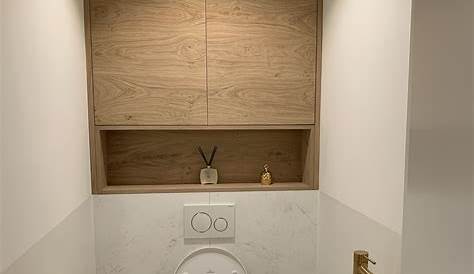 Toilet met een golden touch 👌🏻 | Bathroom design small, Small toilet