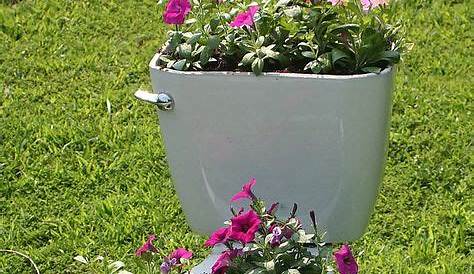 Toilet Plant Pot Suitcase er ted s Pinterest Container Gardening