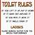 toilet rules free printable