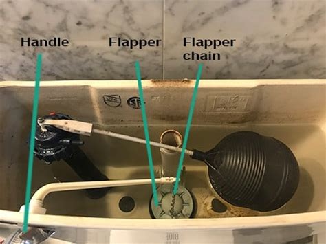Toilet Flushing Problems Flapper Valve