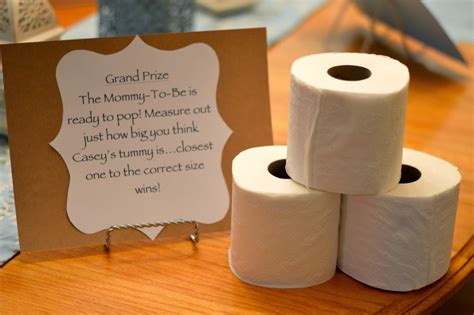 Toilet Roll Game Baby Shower