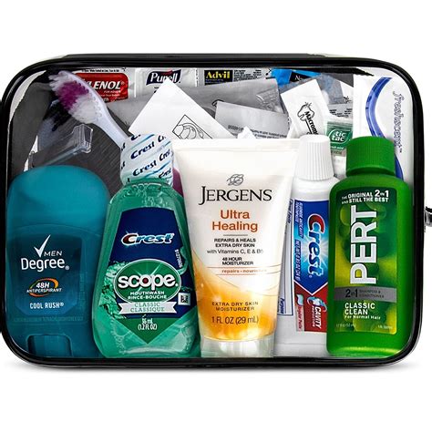 toiletries and personal care must-haves