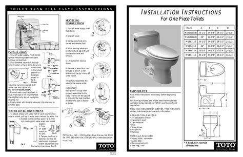 Toilets With Installation