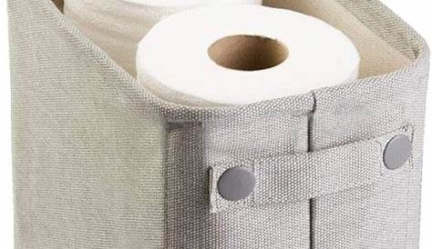 Toilettenpapier Aufbewahrung Korb Deckel Ersatz Rolle