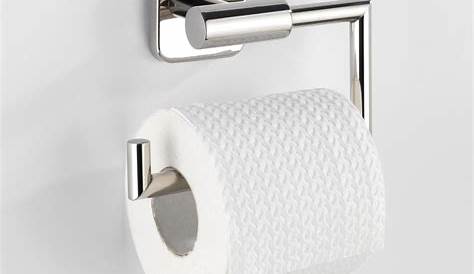 Zack Atore Toilettenpapierhalter (Edelstahl, Glänzend